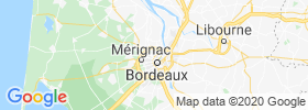 Le Bouscat map